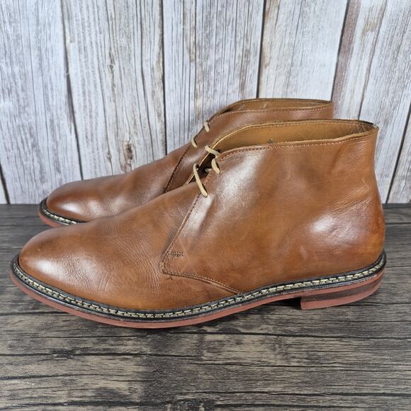Allen Edmonds Gobi Brown Leather Chukka Boots Men's Sz 13 D (VGC) - Picture 1 of 9